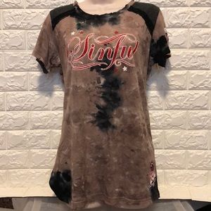 Distressed Sinful, Affliction tee
